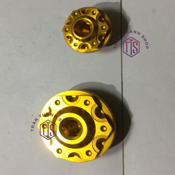 Bộ ốc qua lăng mâm lửa , ốc xe máy nhôm cnc cho xe ya ma ha