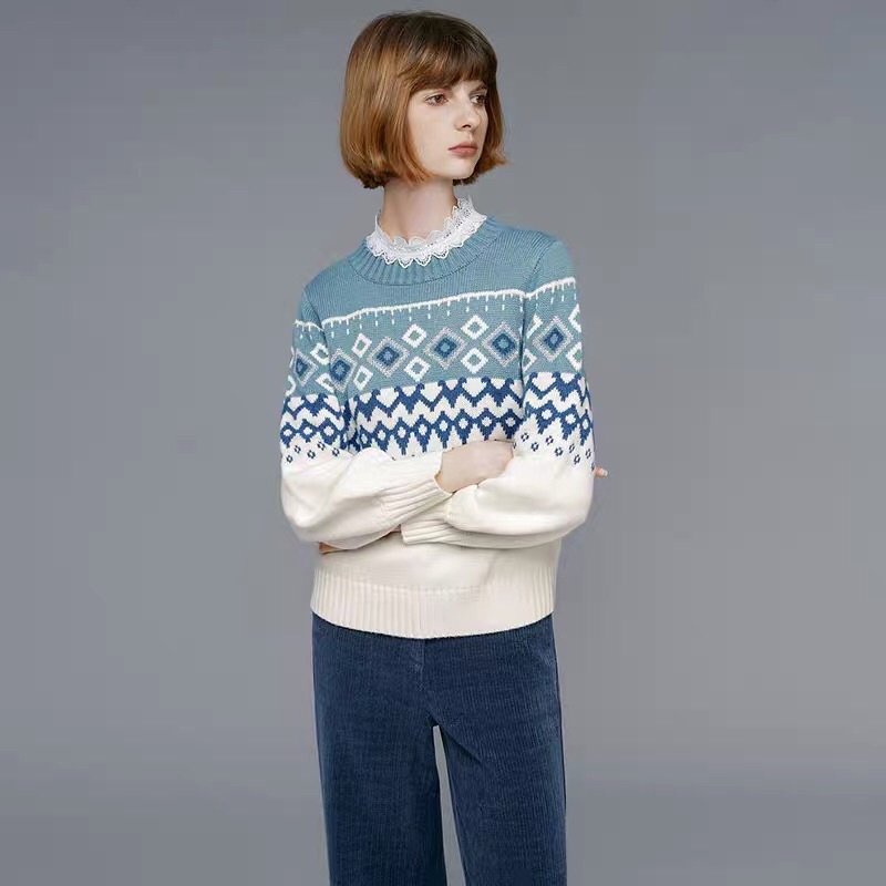 Áo len hoạ tiết Seifini