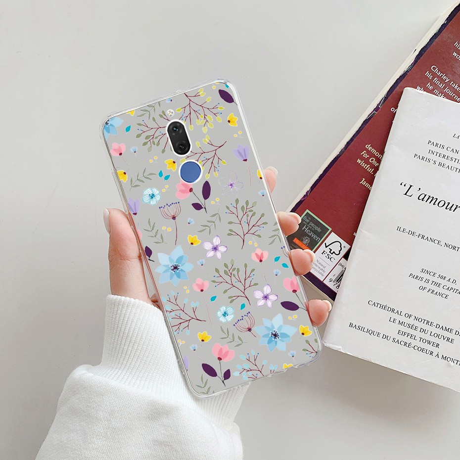 Ốp điện thoại silicon Tpu mềm thiết kế thời trang cho huawei nova 2i mate 10 lite