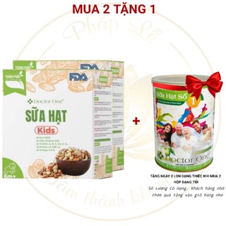 [MUA 2 TẶNG1] Sữa Hạt Dinh Dưỡng Phát Triển Trí Não-Tăng Chiều Cao Doctor One Dành Riêng Cho Trẻ Em Dạng Gói 500G