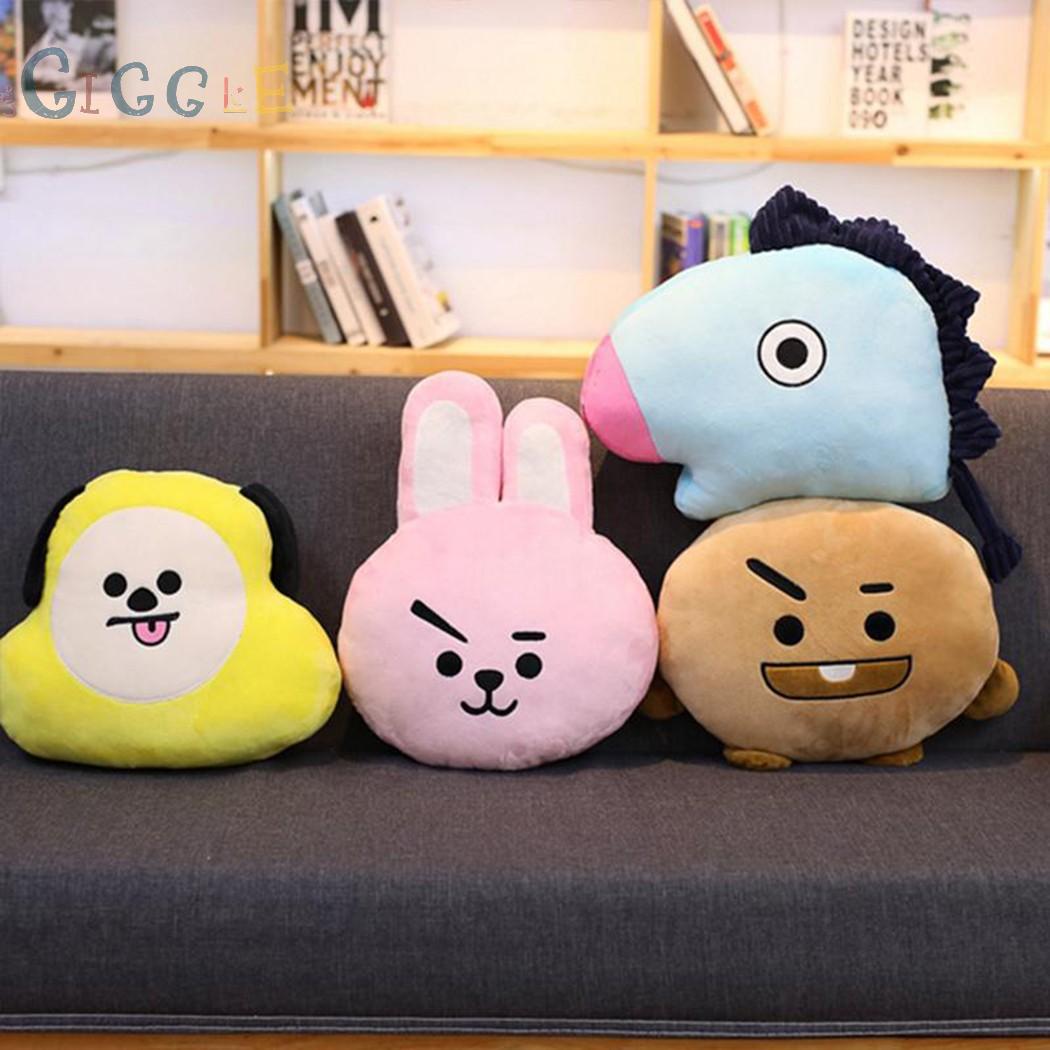 Gối Nhồi Bông Bt21 Dễ Thương Cho Fan Bts