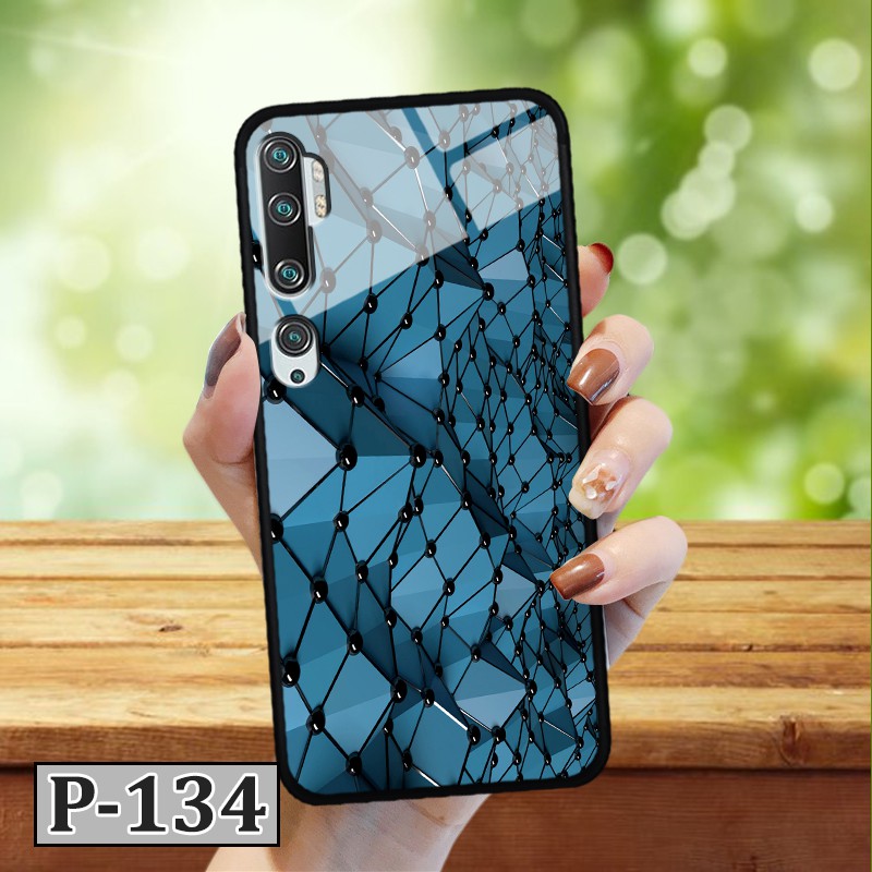 Ốp Xiaomi Mi Note 10/ Note 10 Pro - lưng kính in hình 3D
