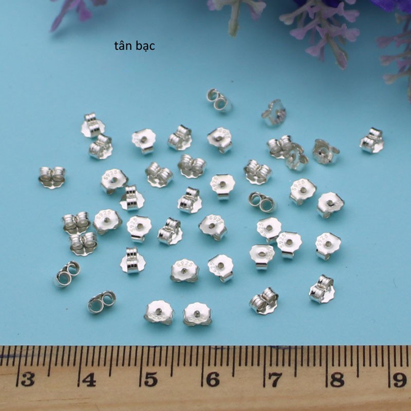 Chốt khuyên tai , BẠC TA , THIẾT KẾ CHẮC CHẮN , GIÚP giữ chắc bông tai