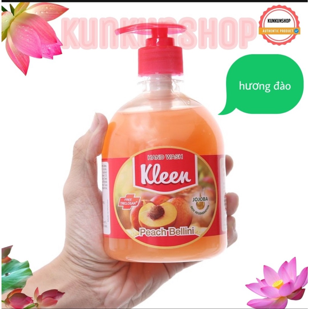 Sale giá rẻ sữa rửa tay kleen 500ml chính hãng - ảnh sản phẩm 4