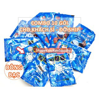 [CÓ SẴN-RẺ VÔ ĐỊCH]Combo Bán Sỉ 10 Gói Tuyết Nhân Tạo Mỹ Đóng Gói Nguyên Bao Bì Nguyên Liệu Làm Slime Mâyv