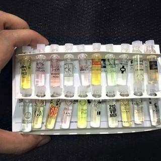 Nước hoa thử mùi hộp 20 chai- hộp trắng - hàng chuẩn