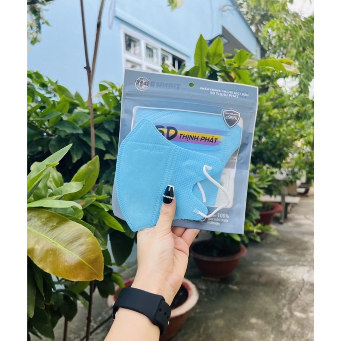 COMBO 50 CÁI MIX ĐỦ MÀU KHẨU TRANG 5D THỊNH PHÁT