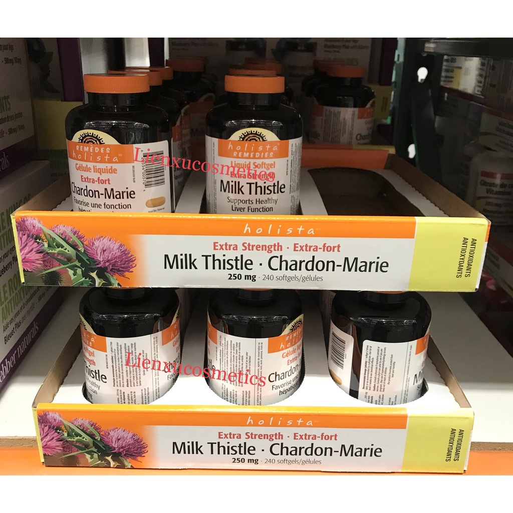Viên uống giải độc, bổ gan Milk Thistle 240 viên; HSD 01/2026