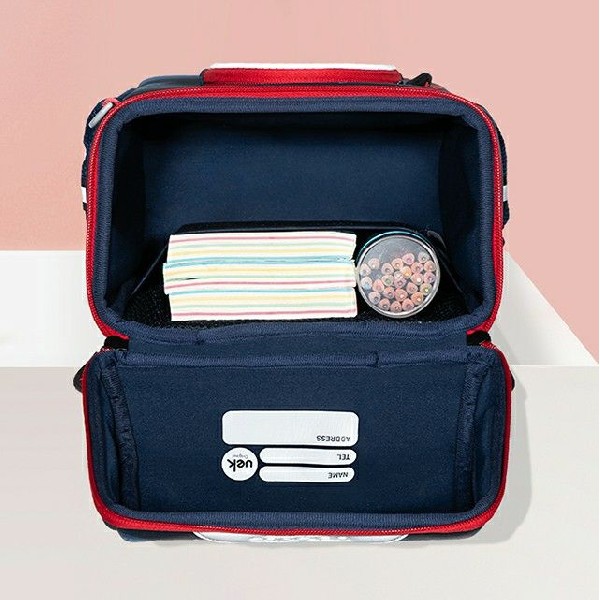 Balo UEK siêu nhẹ chống nước chống gù lưng cho bé Hibaby