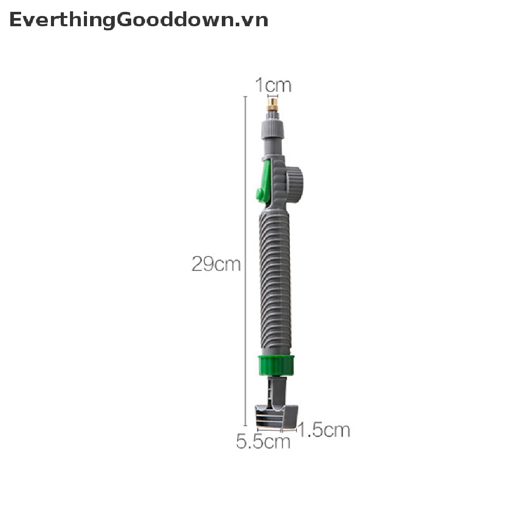 Đầu Vòi Xịt Nước Áp Suất Cao Thông Dụng Có Thể Điều Chỉnh Cho Sân Vườn