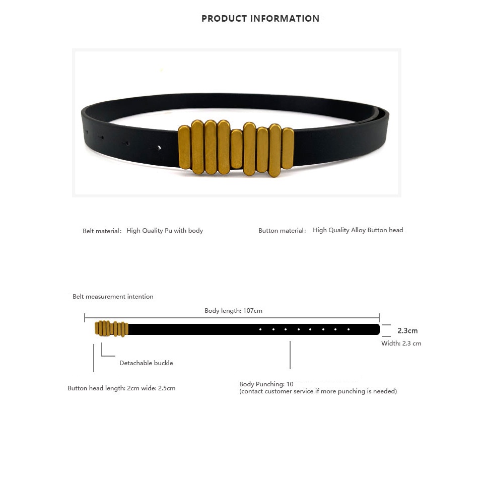 Thắt Lưng Thời Trang Phong Cách Mùa Hè Cho Nữ