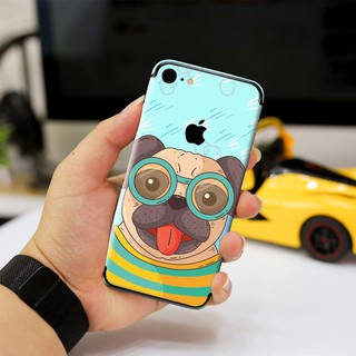 Cực Hot Miếng Dán Skin iPhone Cute Chó Milu Siêu Chất