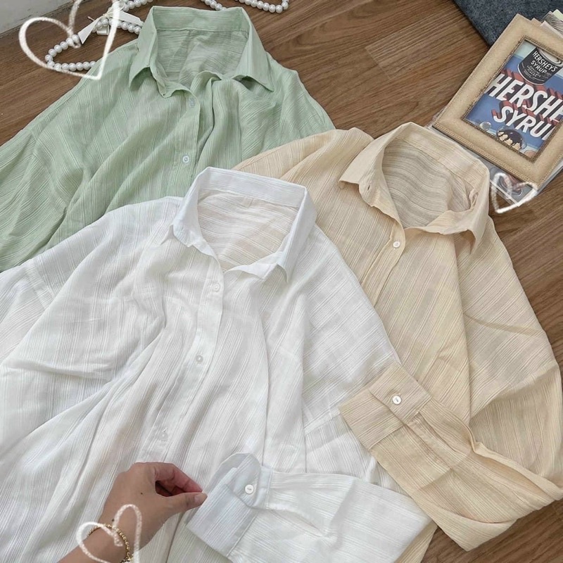 ÁO SƠMI FORM RỘNG