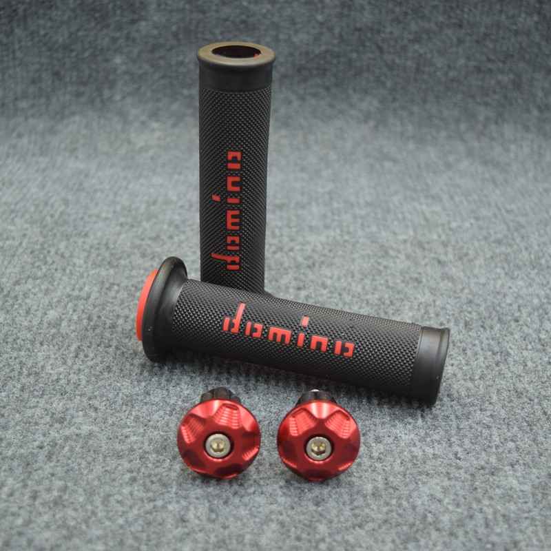 COMBO bao tay DOMINO và gù nhôm CNC bông mai gắn các loại xe máy hiện nay