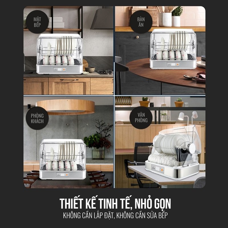 Máy Sấy Bát Smartcook DDS-3906