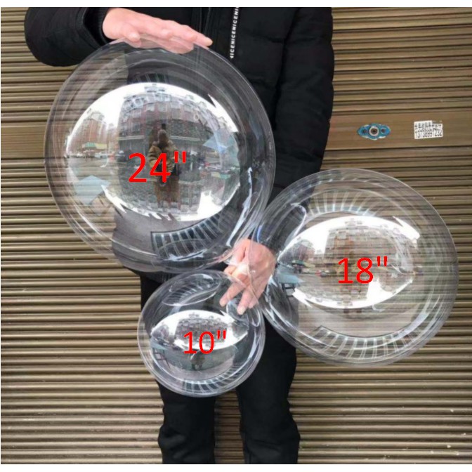 Bong bóng sinh nhật Jumbo Trong suốt Bobo 18&quot; 24&quot; 36&quot;