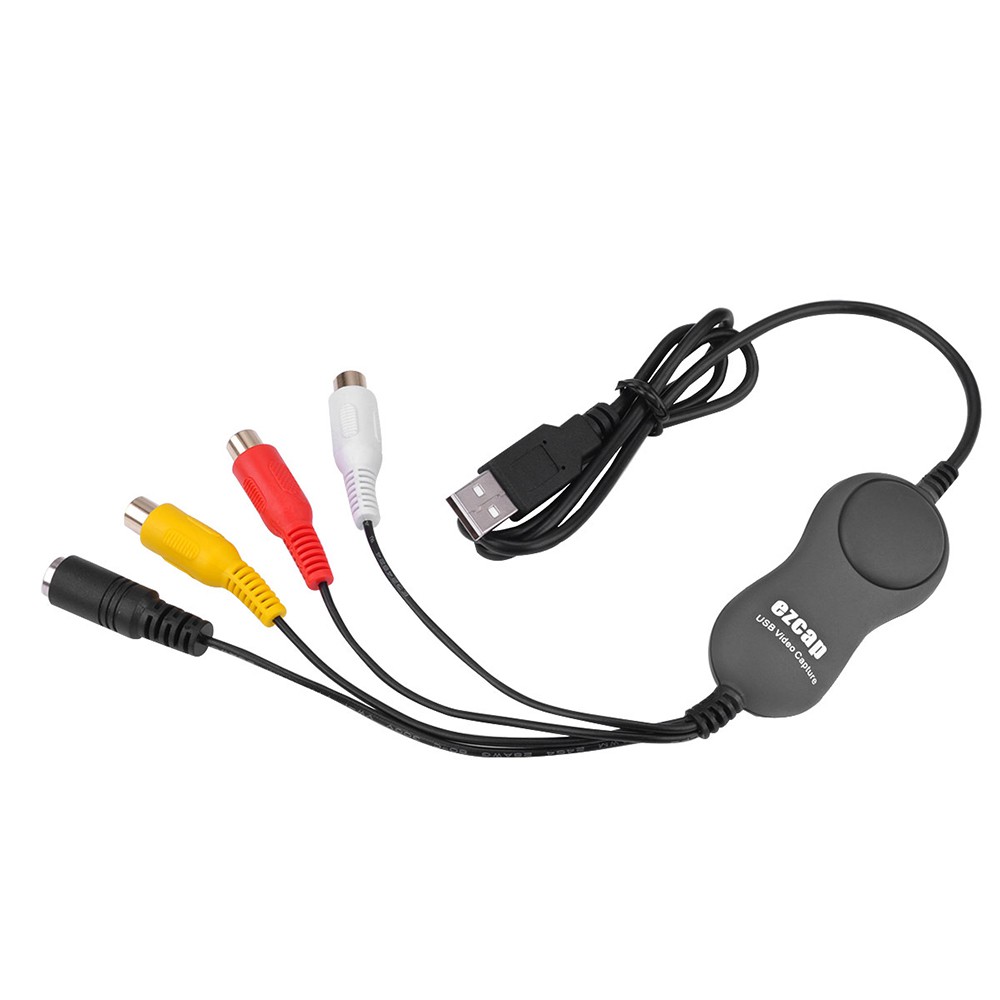 Ezcap159 usb audio video capture analog video recording cho windows & mac os 10.14