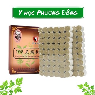 [CÓ SẴN] HỘP 108 điếu NGẢI ĐOẠN chất lượng cao dùng trong CHÂM CỨU thư giãn