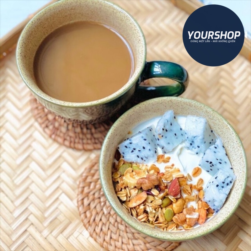 Granola Vị Dừa Healthy siêu hạt Yourshop -Ngũ cốc Ăn Kiêng YẾN MẠCH