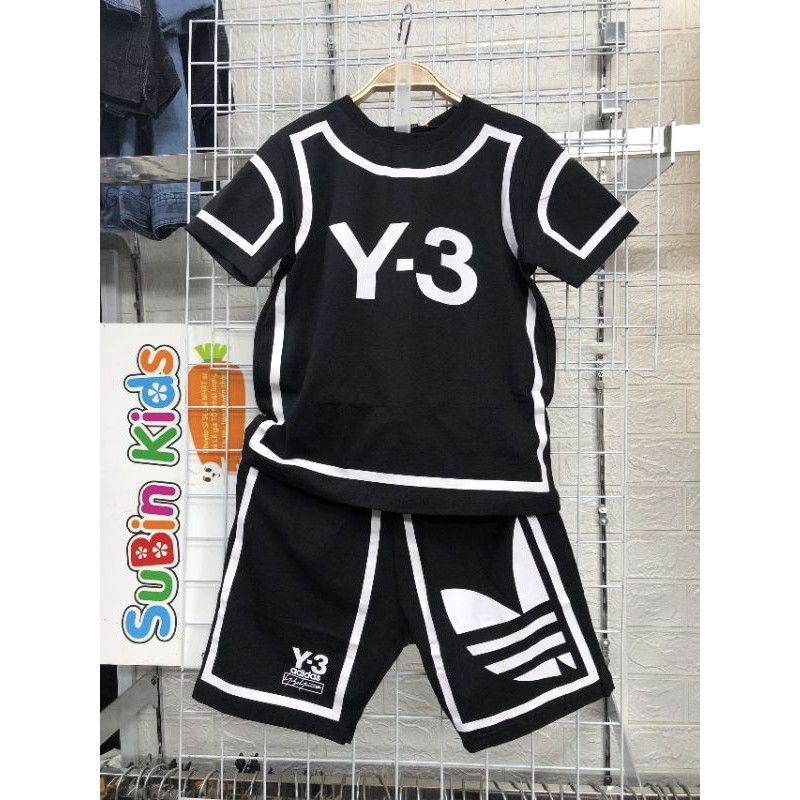 Bộ Y3 đen SBB091 SUBIN KIDS