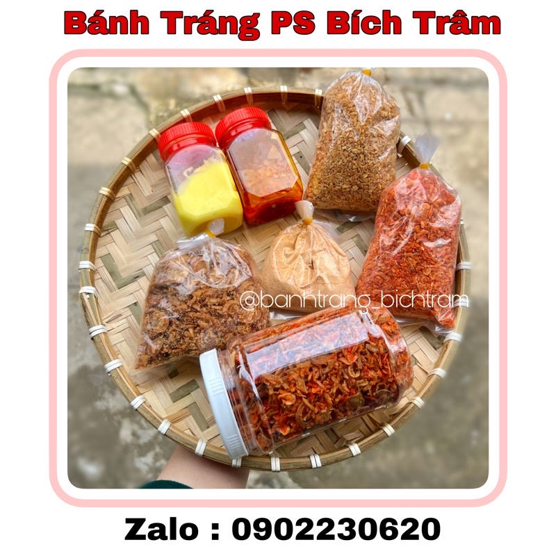 TOPPING ĂN KÈM BÁNH TRÁNH