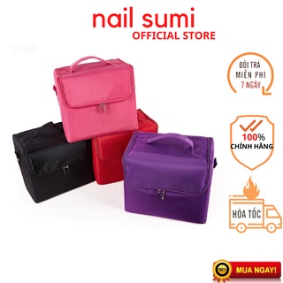 Cốp vải đựng đồ mi nail, trang điểm, phun xăm