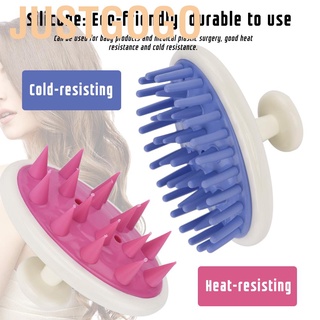 1 Lược Silicone Mát Xa Gội Đầu / Tắm Tiện Dụng