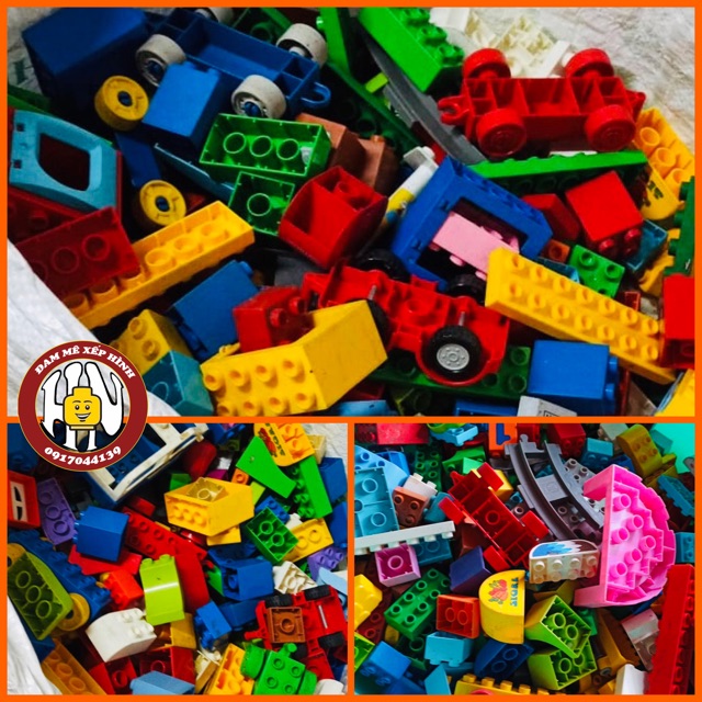 - Hàng Bán Kg - Đã Qua Sử Dụng - Dòng gạch bự - Ảnh thật - Đồ Chơi Lắp Ráp - Xếp Hình !