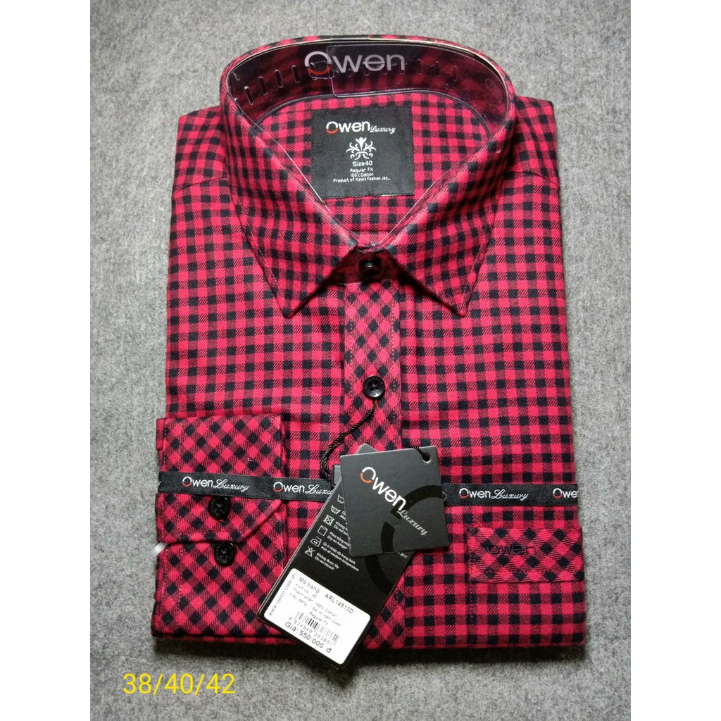 Sơ mi OWEN dài tay mã - ARL14513D