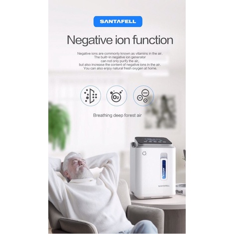 Máy tạo oxy gia đình Santafell 7L