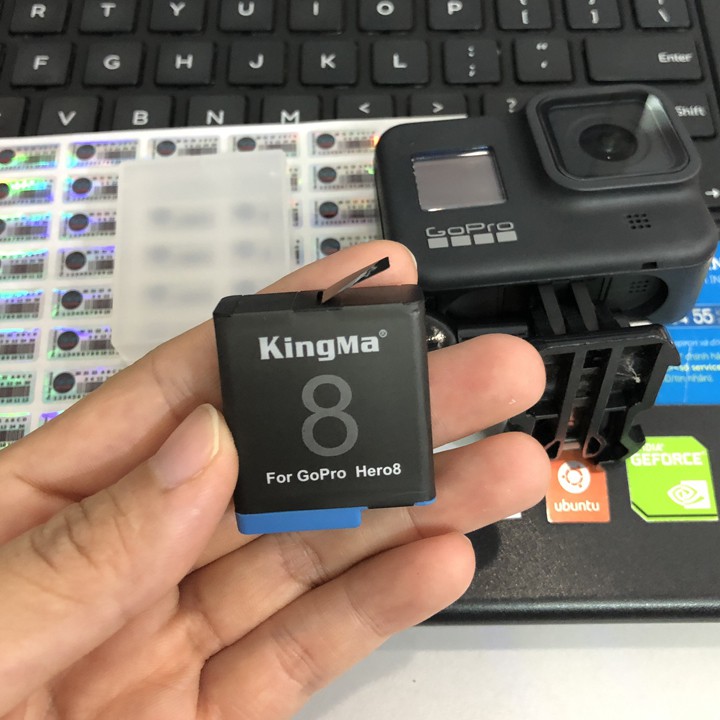 Pin GOPRO HERO 8 KINGMA - Nhận full pin