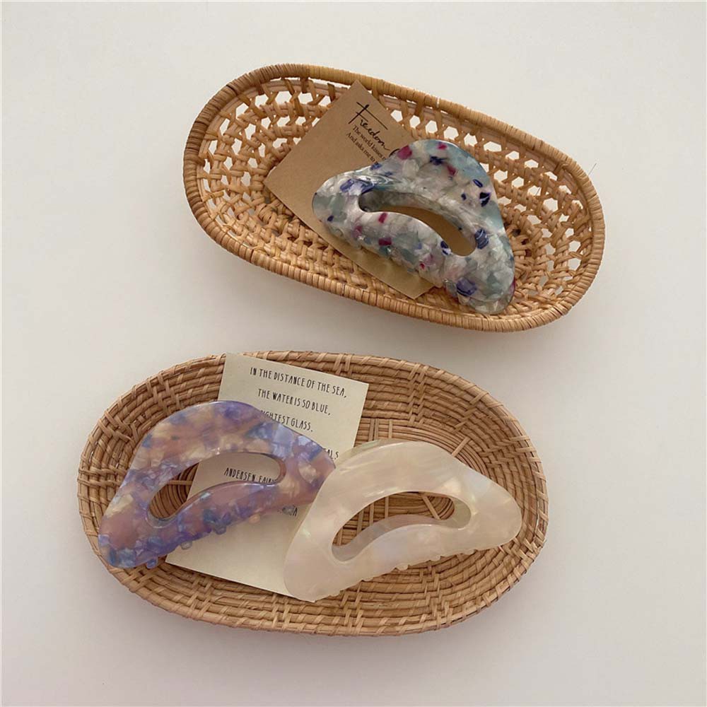 Kẹp Tóc Họa Tiết Hình Học Đơn Giản Thời Trang Cho Nữ