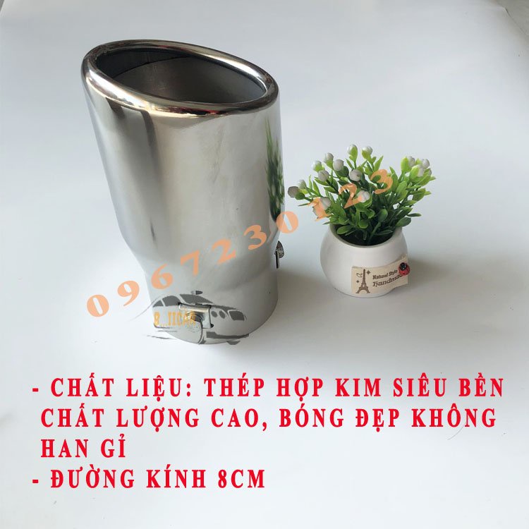 Chụp Cổ Bô Xe Ô tô Inox TOYOTA INNOVA - FORTUNER Phù Hợp Các Đời Xe 2005 - 2022