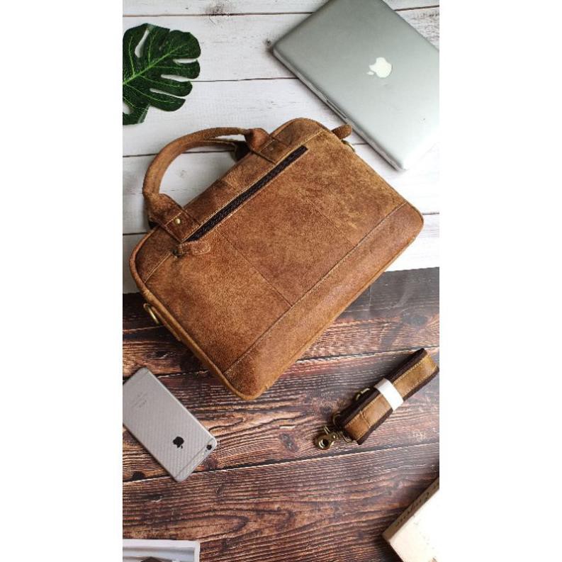 [Da thật] Túi công sở da bò thật 13" CD109B - 100% da bò thật BH 3 năm | BigBuy360 - bigbuy360.vn