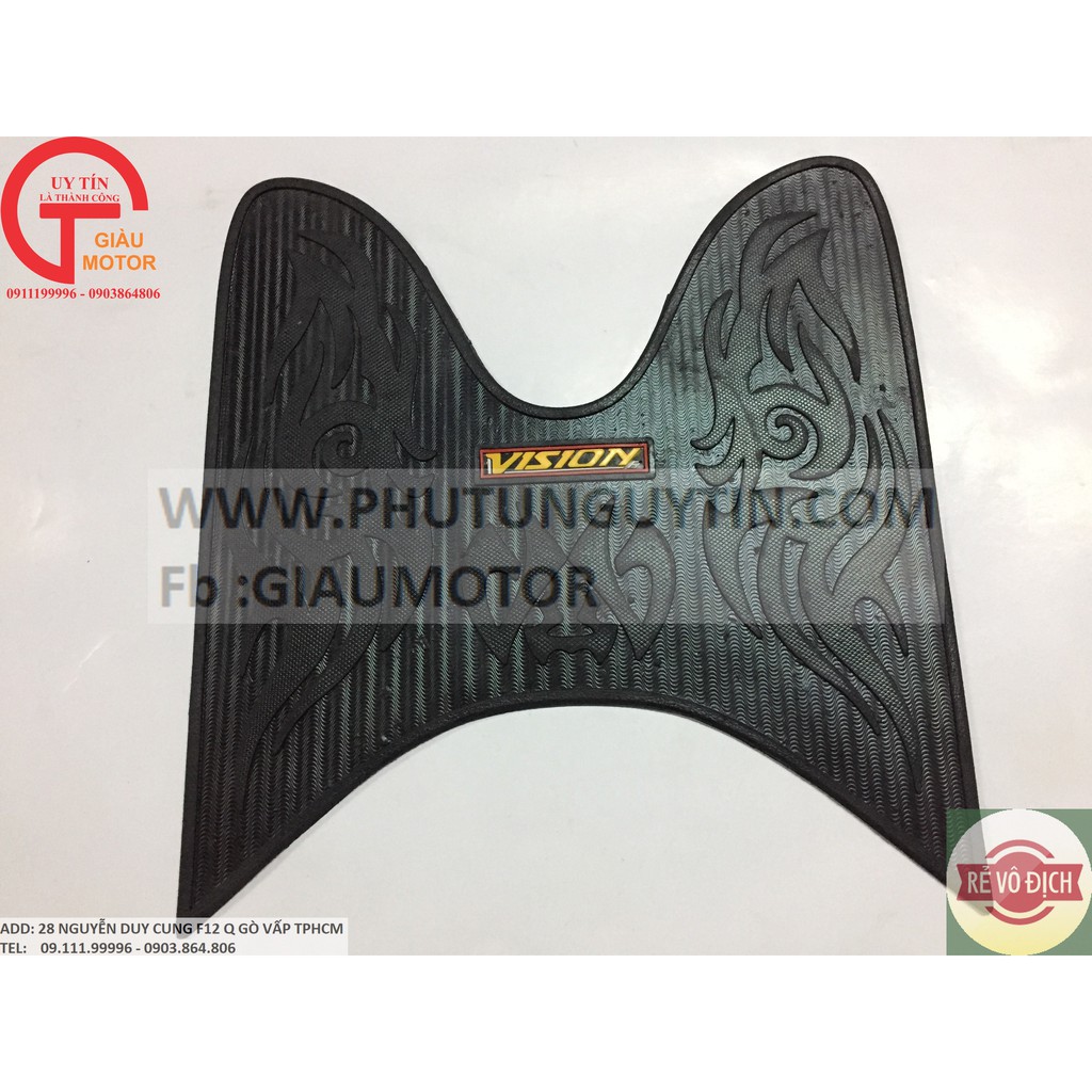 HD-VISIONFI-THẢM LÓT CHÂN CHO XE VISION FI