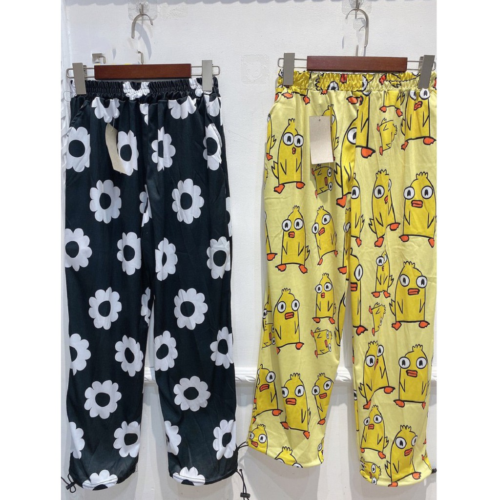 [ Mã FAMAYWA giảm 10K đơn 50K] Quần CarToon HOẠT HÌNH ULZZANG Rút Gấu Họa Tiết Thú Unisex - VIET_STAR | BigBuy360 - bigbuy360.vn