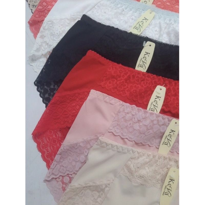 Quần lót siêu bền,siêu kháng khuẩn,không gây viền hằn lên da chất liệu su đúc phối ren hấp dẫn