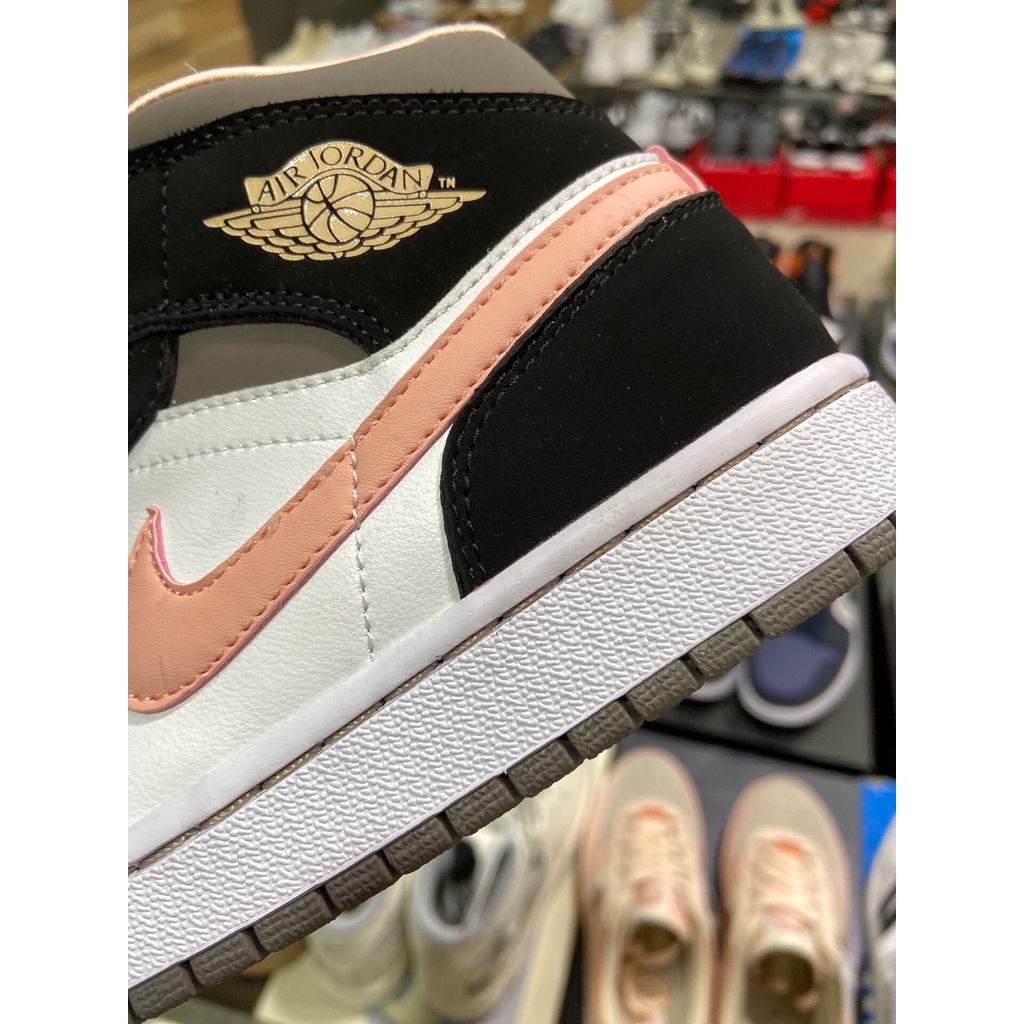 Giày Air Jordan 1 Mid "Apricot Pink Peach Mocha"