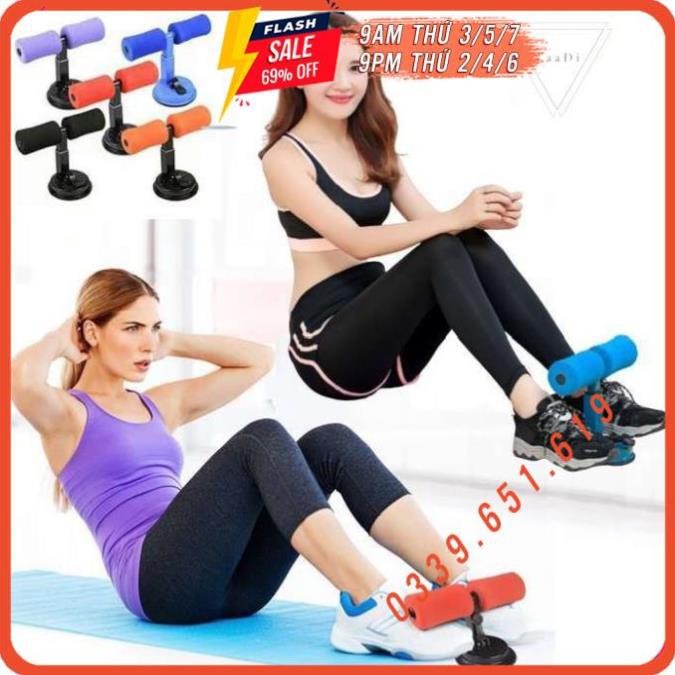 [Bán Chạy] Dụng cụ tập cơ bụng eo gym đồ dùng thể thao tại nhà đa năng có đế hút chân ko trụ chữ T