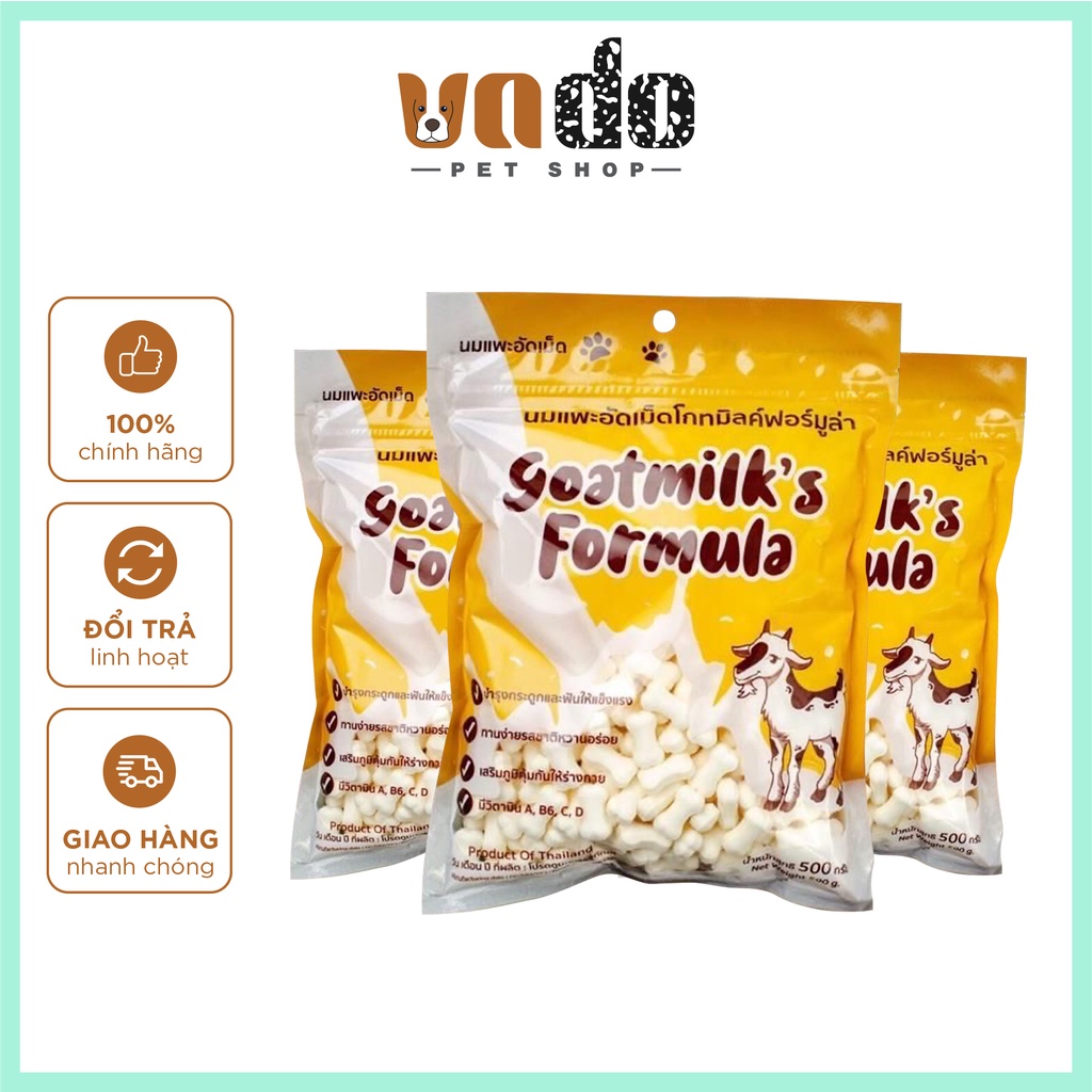 XƯƠNG KẸO SỮA DÊ CANXI THÁI LAN 500g
