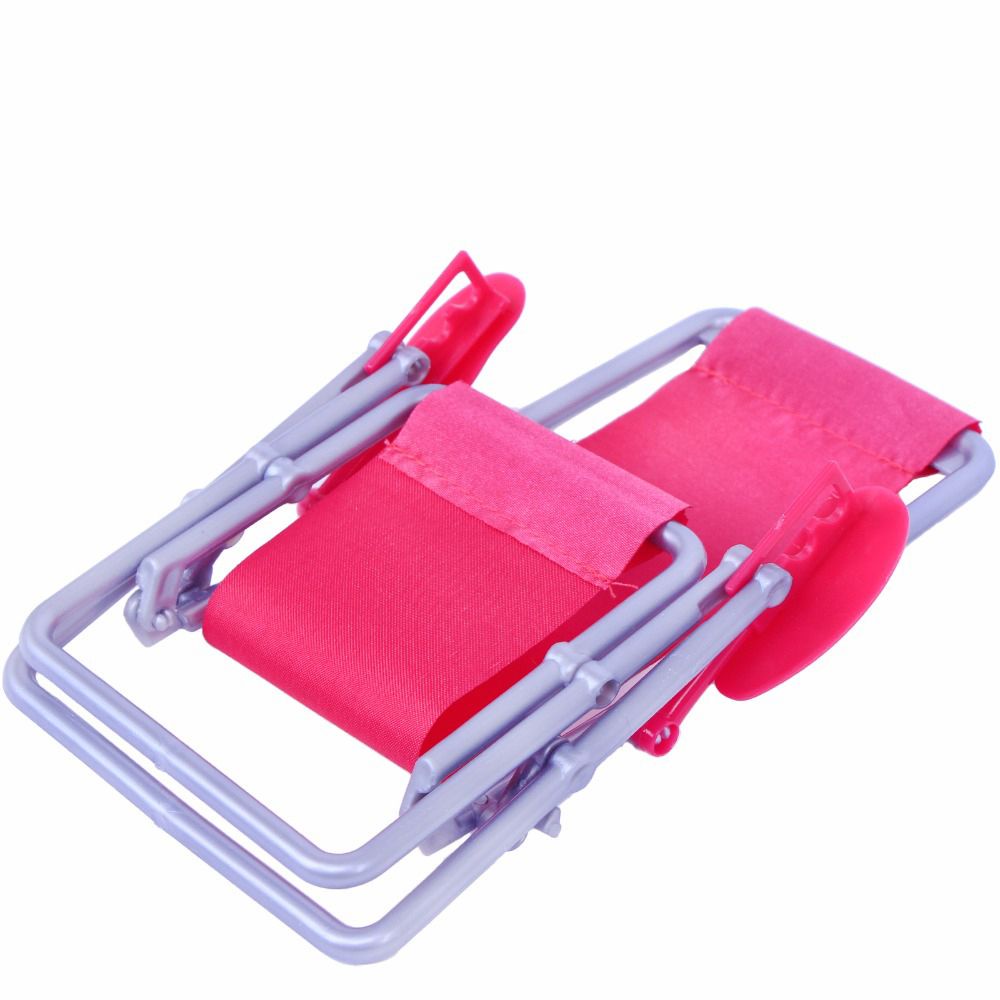 Mô Hình Ghế Dài Gấp Gọn Nhiều Màu Dành Cho Nhà Búp Bê 1: 6