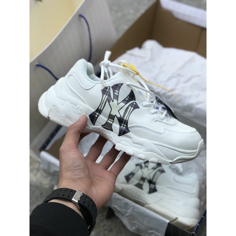 Giầy m.lb ny kẻ hàng 1:1 da thật ( full box + free ship )