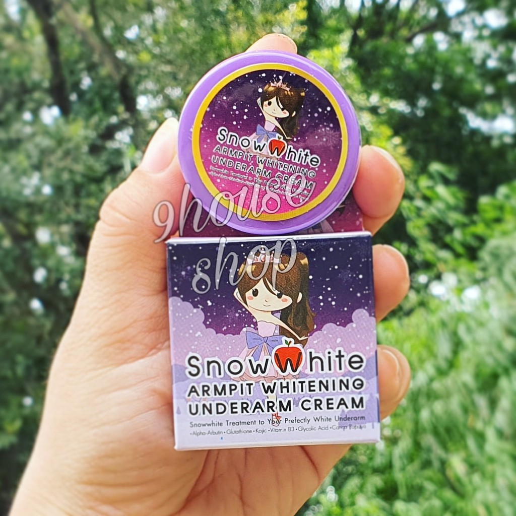 01 Kem Dưỡng SNOW WHITE Armpit Whitenning Underarm Cream 30 gram (dưỡng Nách, Đầu Gối, Khuỷu Tay...)