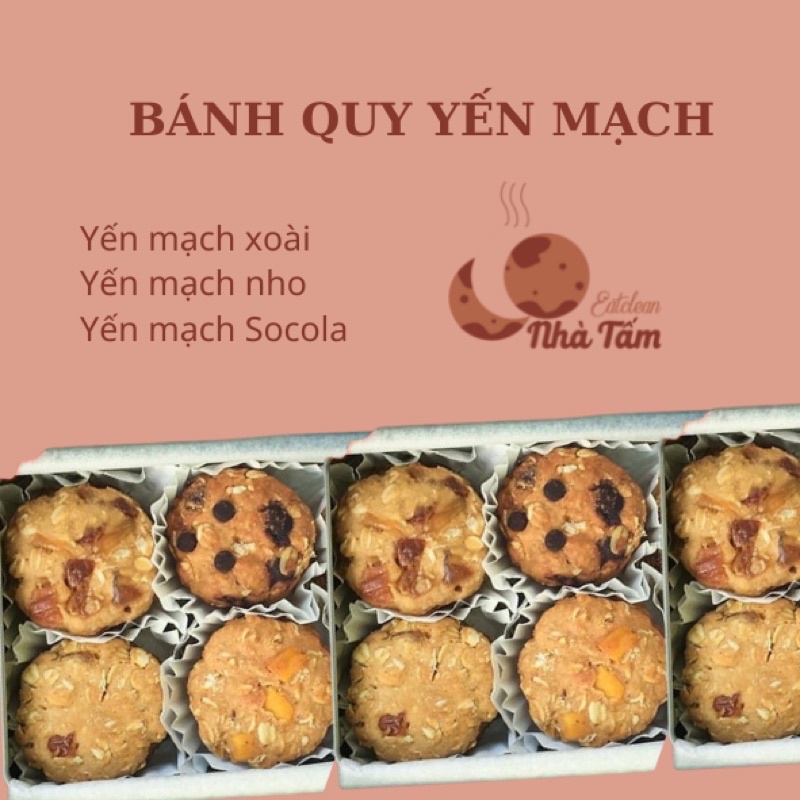 BÁNH QUY NGUYÊN CÁM YẾN MẠCH 250Gr EATCLEAN EAT CLEAN ăn kiêng Healthy