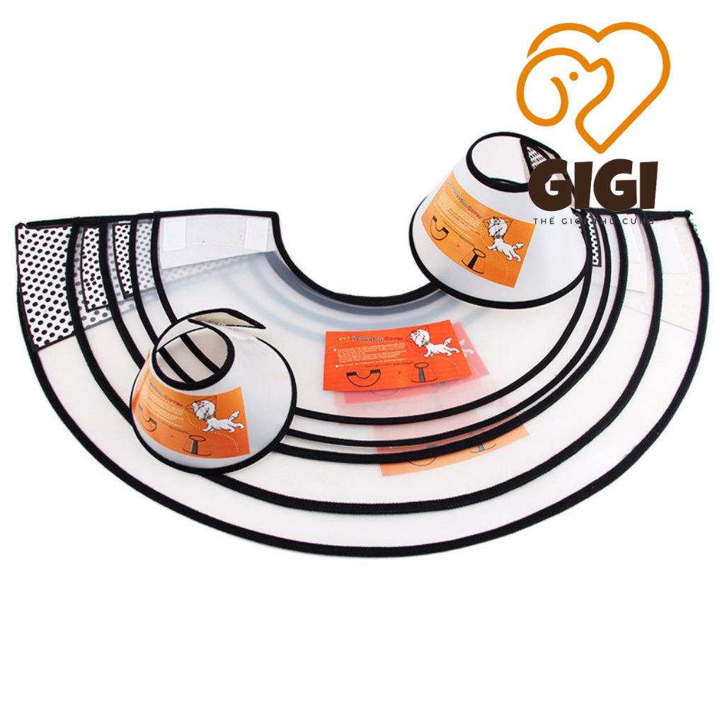 Loa chống liếm thuốc vòng đeo cổ chống cắn bậy cho chó mèo phụ kiện thú cưng giá rẻ - GiGi Pet Shop