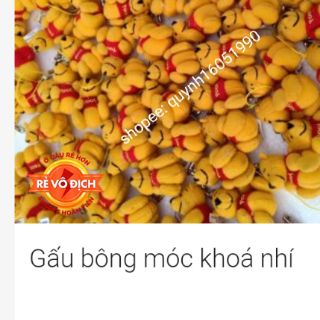 Gấu bông móc khoá nhí
