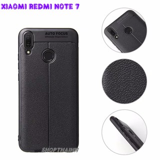 Ốp dẻo giả da Chống sốc Autofocus Xiaomi Redmi Note 7_phukiengiabuonhn