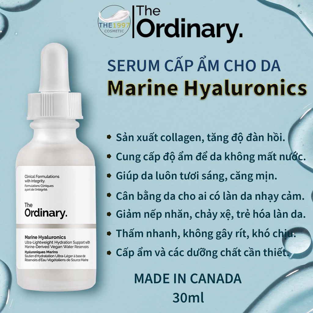 Serum cấp ẩm - The Ordinary Marine Hyaluronics