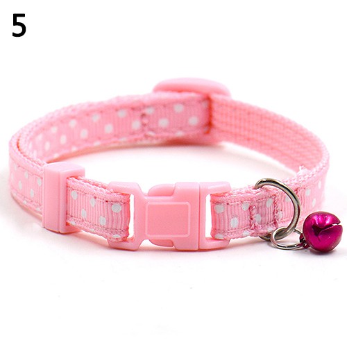 Vòng Cổ Họa Tiết Chấm Bi Cho Thú Cưng