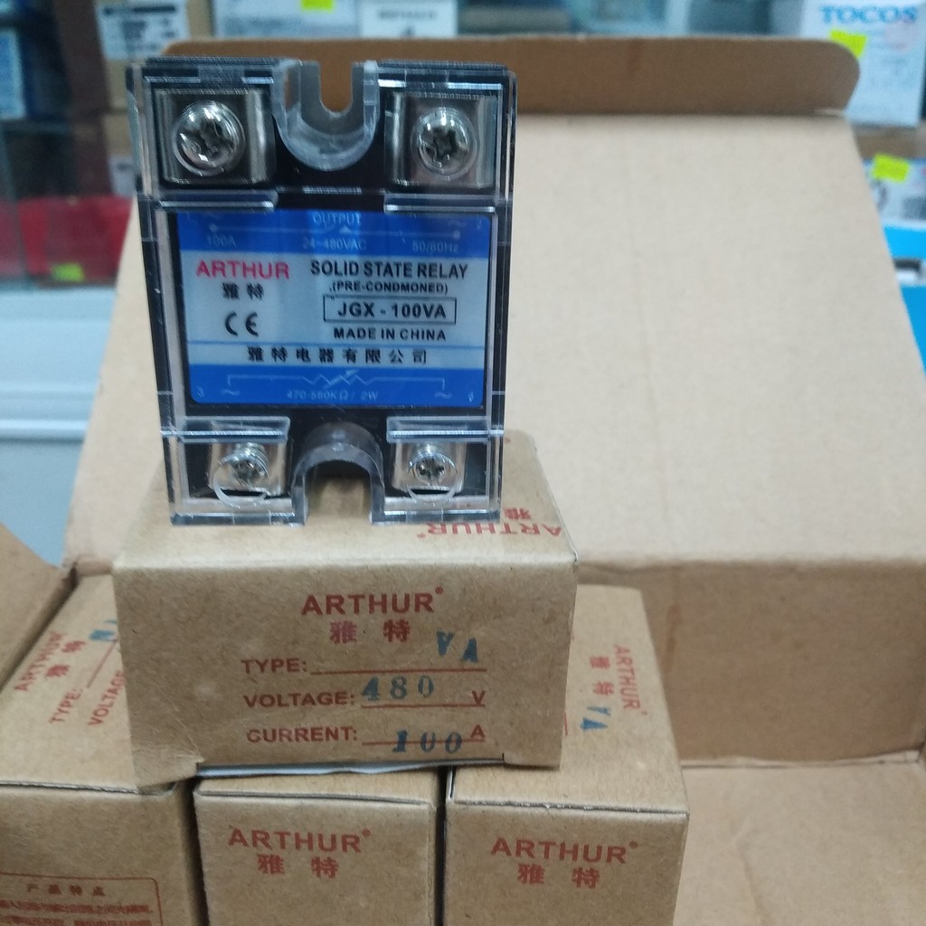 Rơ le bán dẫn Solid State Relay SSR ARTHUR JGX-100VA